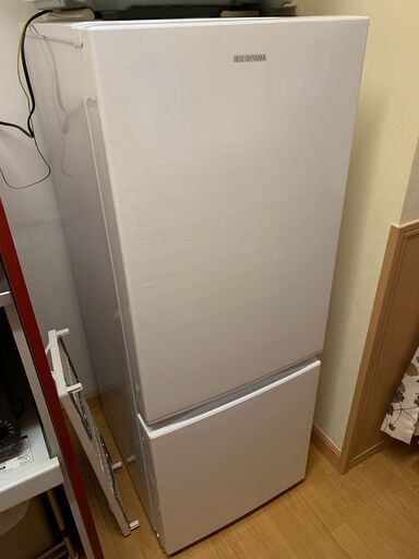 ＜5,000円値引＞ノンフロン冷凍冷蔵庫（氷冷ボックス付）156L AF156Z-WE ホワイト