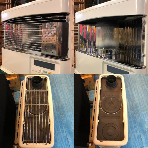☆2018年製 CORONA/コロナ ポット式輻射 半密閉式 煙突ストーブ SV-7017PR 木造18畳 コンクリート29畳 本体簡易清掃済み♪