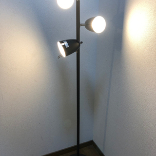 フロアランプ 3スポット ブラック☓ブラウン IKEA ニトリ