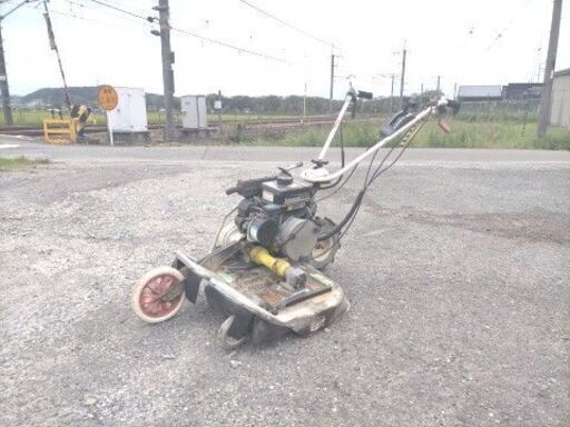 オーレック ウイングモアー WM604A 三田市発 動画有 自走式 草刈り機 畦 二面刈り ロータリーモア 実動 現状