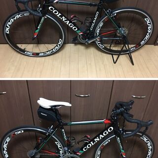 ビンテージ ダメージ少◆COLNAGOコルナゴ　レーサーシューズ　サイクリングシューズ　サイズ41　デッドストック　革　自転車　靴　ブラック s-l400.jpg