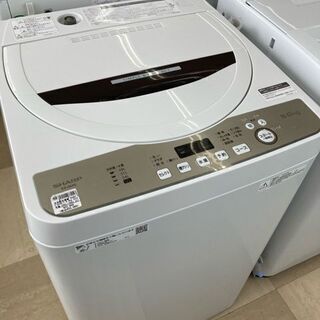 洗濯機 SHARP ES-GE6D-T 2020年製 6.0kg | escambau.org