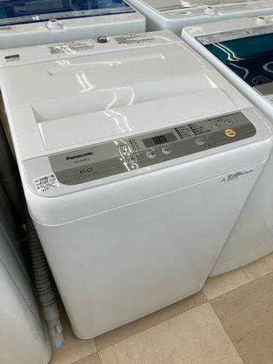 全自動洗濯機 Panasonic NA-F60B12 2018年製 6.0kg