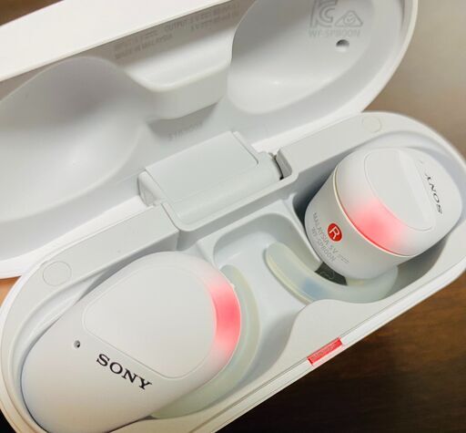 【新作からSALEアイテム等お得な商品満載】 Sony 防水・完全ワイヤレス（TWS)　WF-SP800N　ホワイト ヘッドフォン