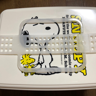 スヌーピーのピクニックケース　2段　大きめ⭐️お弁当箱