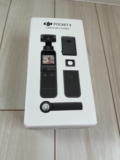 アクションカメラ DJI Pocket 2 Creator Combo ポケット2 小型ジンバルカメラ 三脚付き 広角レンズ付き ウェアラブルカメラ