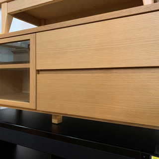 ⭐️オーク材⭐️無印良品 テレビボード ローボード MUJI 【公式通販】