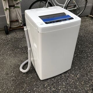 ☆ 動作〇 ☆ 洗濯機 ハイアール アクア AQW-S60B 6Kg ステンレス 2014製