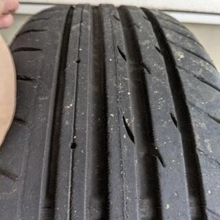 【再値下げ】アルミホイール&タイヤ4本セット エルグランドE51 215/60 R17