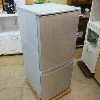 SHARP 冷蔵庫 SJ-D14B-S 2016年製 中古品