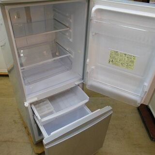 【販売終了しました。ありがとうございます。】SHARP　2ドア　137L　冷凍冷蔵庫　SJ-D14B　2016年製　中古品　/　どっちもドア　相模原市　リサイクルショップ