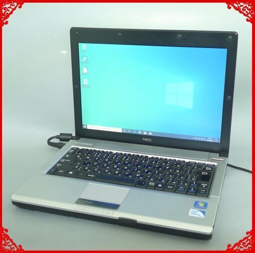 即使用可能 ノートパソコン Windows10 中古動作良品 12.1型 ワイド液晶 NEC PC-VK13EBBCE Celeron 4GB 無線 Wi-Fi Office 初心者向け
