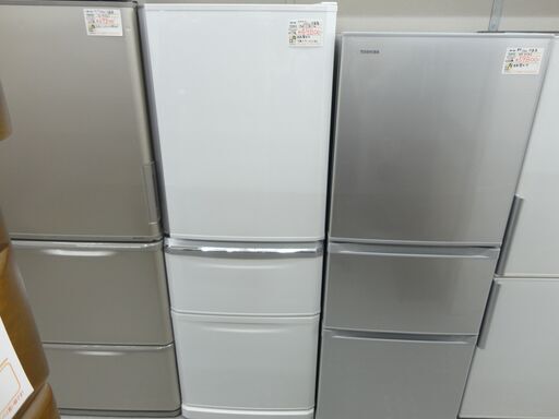 三菱 MITSUBISHI　335L冷蔵庫 MR-C34Y-W　2014年　モノ市場半田店 131