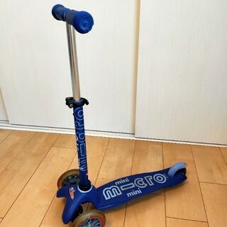 mini m-cro3輪キックボード　ブルー