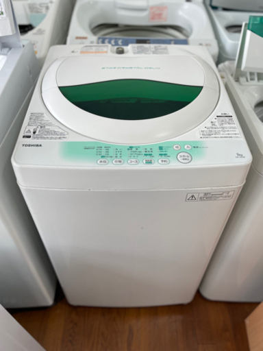 送料・設置込み　洗濯機　5kg TOSHIBA 2013年