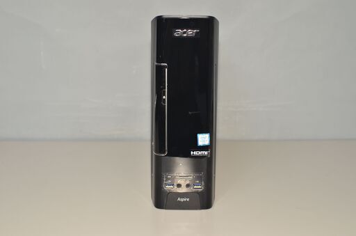 ACER AX6W1 デスクトップPC Windows10+Office 高性能 i7-6700 爆速SSD256GB+大容量HDD1TB メモリー8GB DVDマルチ 無線内蔵 便利なソフト