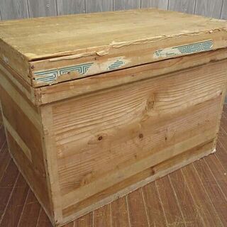 茶箱 昭和 レトロ アンティーク 古道具 ビンテージ 収納 ディスプレイ