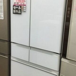【店頭受け渡し】日立6ドア冷凍冷蔵庫　R-HW60K(XW)型　...
