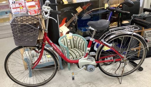 Panasonic/パナソニック 電動アシスト自転車 Lithum ViVi SS BE-ENS632R 変速あり 26インチ 充電器/バッテリー付【ユーズドユーズ名古屋天白店】 J1059
