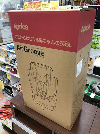 【値下げしました!!】チャイルドシート Aprica アップリカ エアグルーブ AD ネイビースプリーム ※新品・未開封品