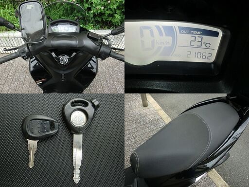 ☆普通免許仕様トリシティ125ワイドトレッド！GIVI製トップケース LED