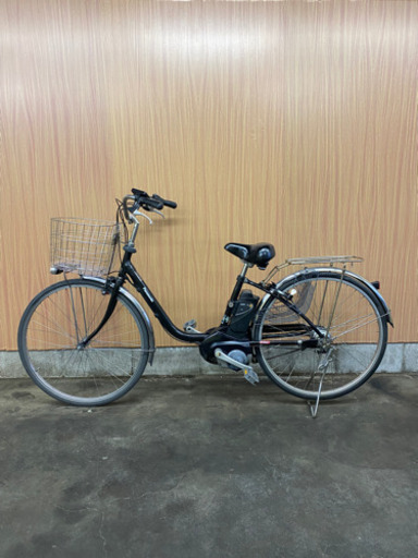 [電動自転車] Panasonic ビビTX 26インチ 子供乗せ可能 充電器 バッテリー付き ブラック