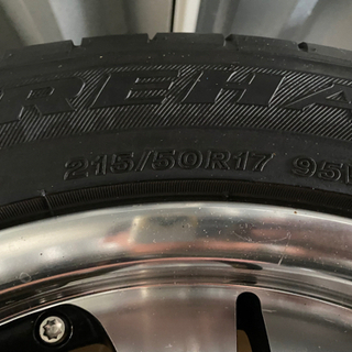 レーベンツァーン215 50 17インチ　7j+42夏タイヤ　4本