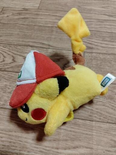 肩乗りピカチュウサトシの帽子 らっきー 堺のおもちゃの中古あげます 譲ります ジモティーで不用品の処分