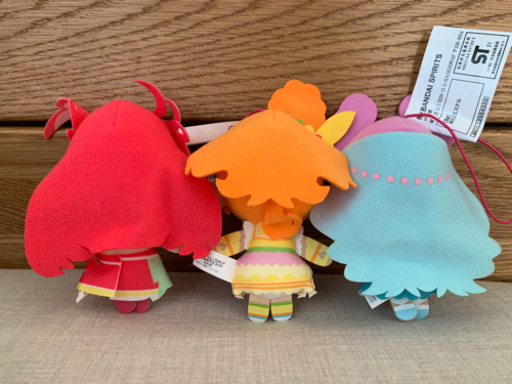 トロピカルージュプリキュアぬいぐるみマスコット 3点セット Lu 天神南のおもちゃの中古あげます 譲ります ジモティーで不用品の処分
