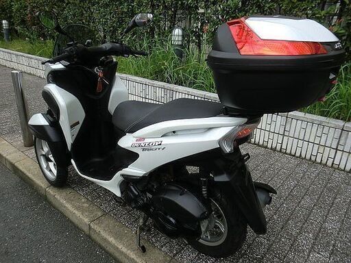 ★普通免許仕様トリシティ125ワイドトレッド！GIVI製トップケース LED★東京/大田区【下取OK】 ☆普通免許仕様トリシティ125ワイドトレッド！GIVI製トップケース LED