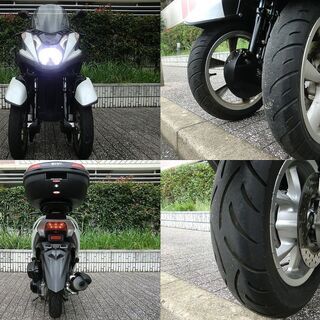 ☆普通免許仕様トリシティ125ワイドトレッド！GIVI製トップケース LED