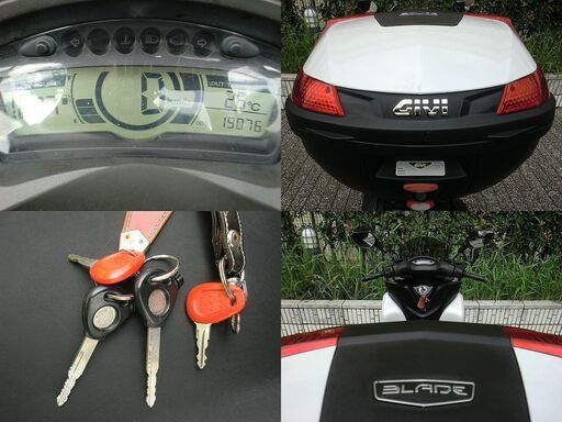 ☆普通免許仕様トリシティ125ワイドトレッド！GIVI製トップケース LED