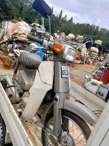 【譲り先決定】ジャンク　カスタムカブ　50cc　鍵なし書類なし