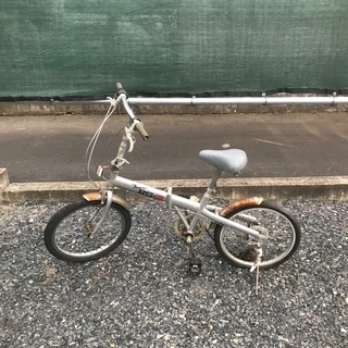 自転車2台(折りたたみ&普通) ジャンク