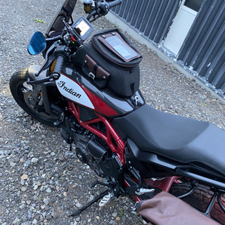 インディアンのバイクになります！