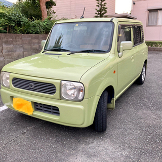 【ネット決済】スズキ　アルトラパン　x  2007年式　黄緑　車...