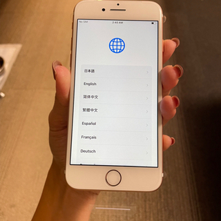 iphone7 32GB ローズゴールド　新品交換