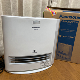 【お取引中】Panasonic 加湿セラミックファンヒーター 2...