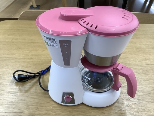 6ヶ月動作保証付！未使用品！4カップコーヒーメーカー 【トレファク野田】