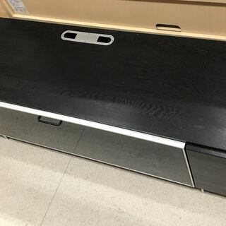 テレビボード ロータイプ ワイド 黒 収納あり【ユーズドユーズ名古屋