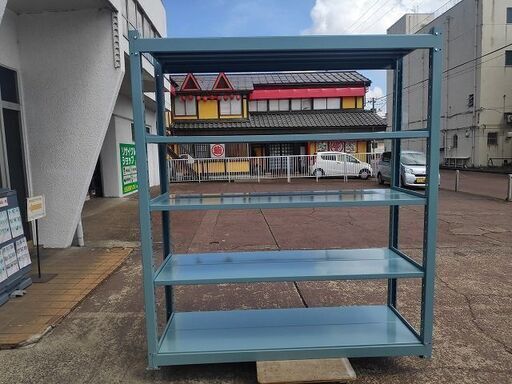 イトーキ RN 中量棚 天地4段スチール棚『良品中古』W1900 H1810 イトーキ RN 中量棚 天地4段スチール棚『良品中古』W1900 H1810