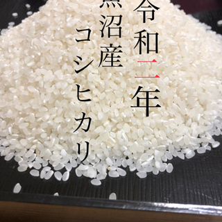 注意　令和2年産　魚沼産　コシヒカリ　在庫２袋