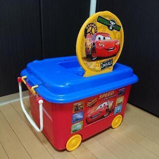[値下げ！]おもちゃ箱 カーズ 収納ケース