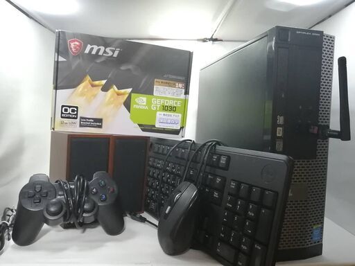 格安快適ゲーミングPC DELLグラボ SSD240G メモリ8G Win10