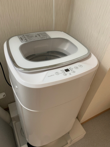 一人暮らし 節水タイプ洗濯機 3.8kg 使用期間【半年】