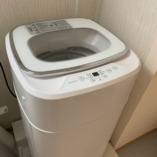 【ネット決済】一人暮らし 節水タイプ洗濯機 3.8kg 使用期間...