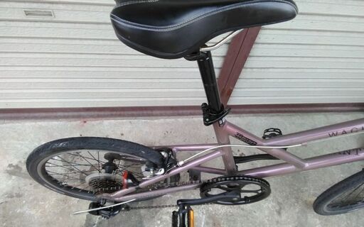 ミニベロWACHSEN BV217 ANTLER 20インチ 7段変速 ピンクグレー 配送無料