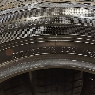 YOKOHAMA ice GUARD iG50 PLUS 215/60R16 16インチ スタッドレス 4本 