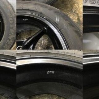 BS POTENZA RE-71R 195/55R15】【無限 RNR 15インチ6.5J4HPCD100+45 