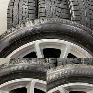 BS BLIZZAK VRX 215/50R17】スタッドレス【SUBARU 純正ホイール 17